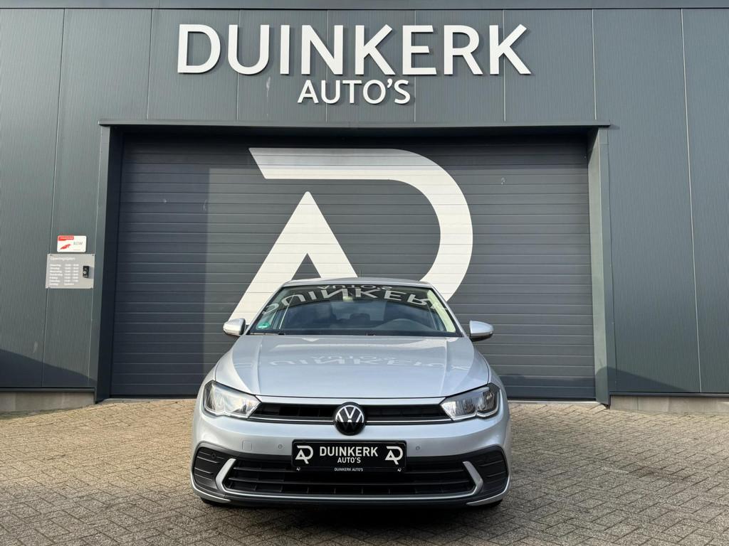 Volkswagen Polo 1.0 TSI | Airco | Adaptive cruise | Lane ass, Auto's, Voorwielaandrijving, Stof, Zwart, Bedrijf