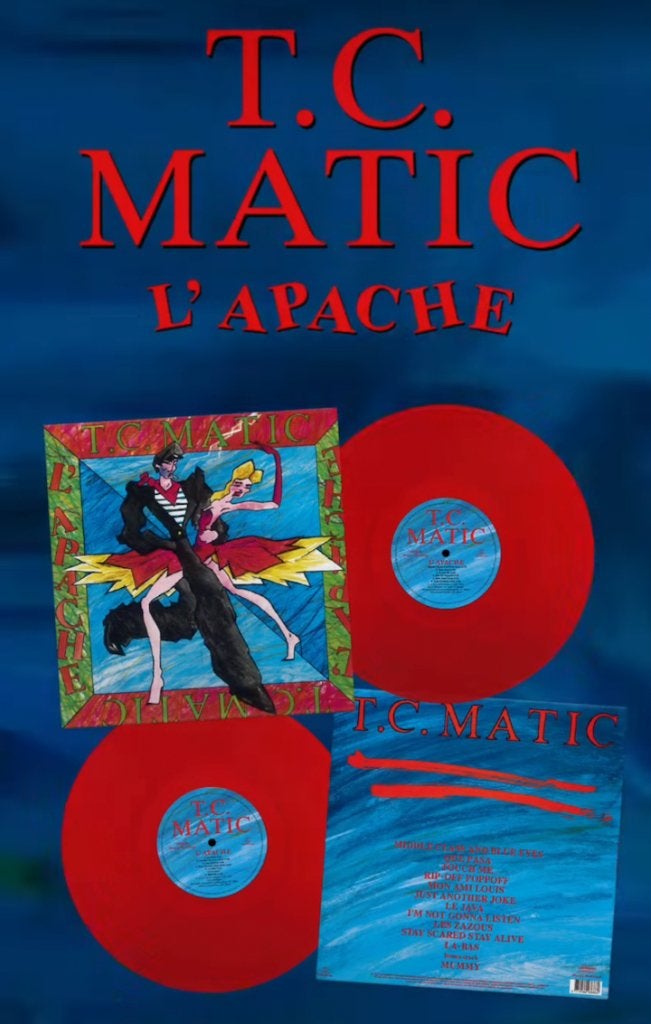 Vinyl 2LP T.C. TC Matic Lapache incl Live Bonus LP RED NIEUW, Pop, Limited edition, Ophalen of Verzenden, 12 inch