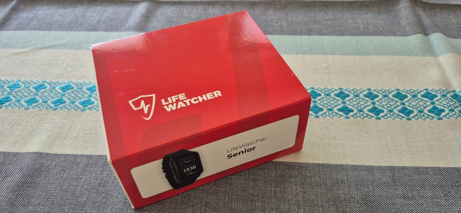 LifeWatcher Senior - Veiligheidshorloge met GPS en SOS-knop, Zwart, Ophalen of Verzenden, Zo goed als nieuw, LifeWatcher