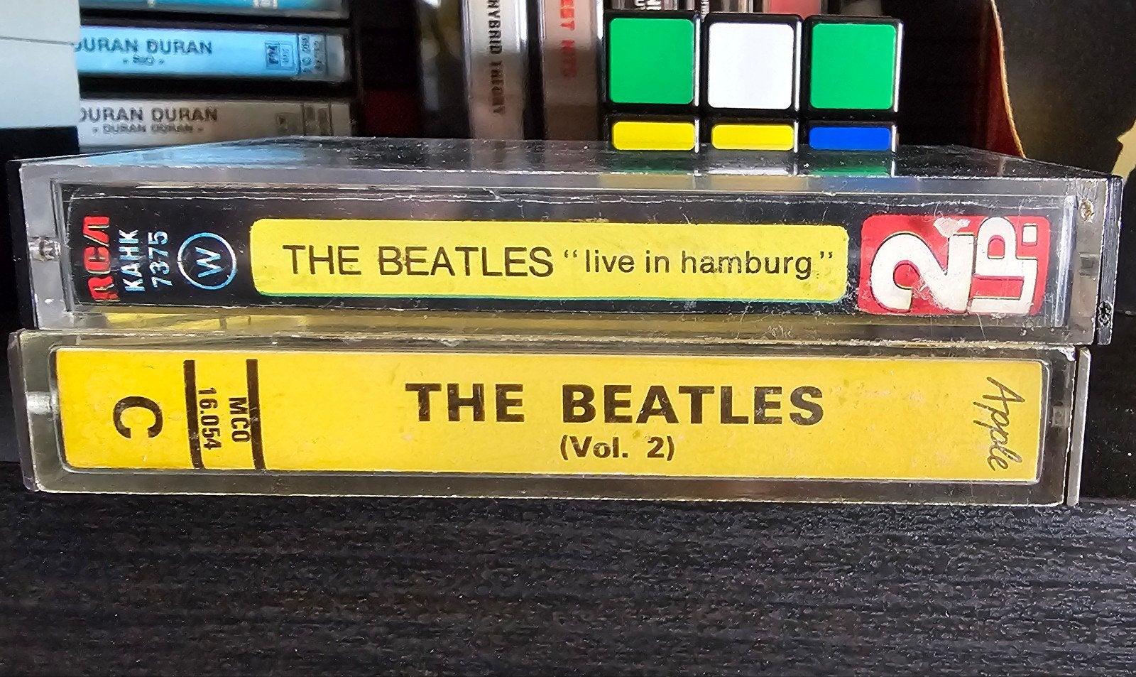 The Beatles 2x cassettebandje, Cd's en Dvd's, Cassettebandjes, Gebruikt, 2 t/m 25 bandjes, Ophalen of Verzenden, Origineel
