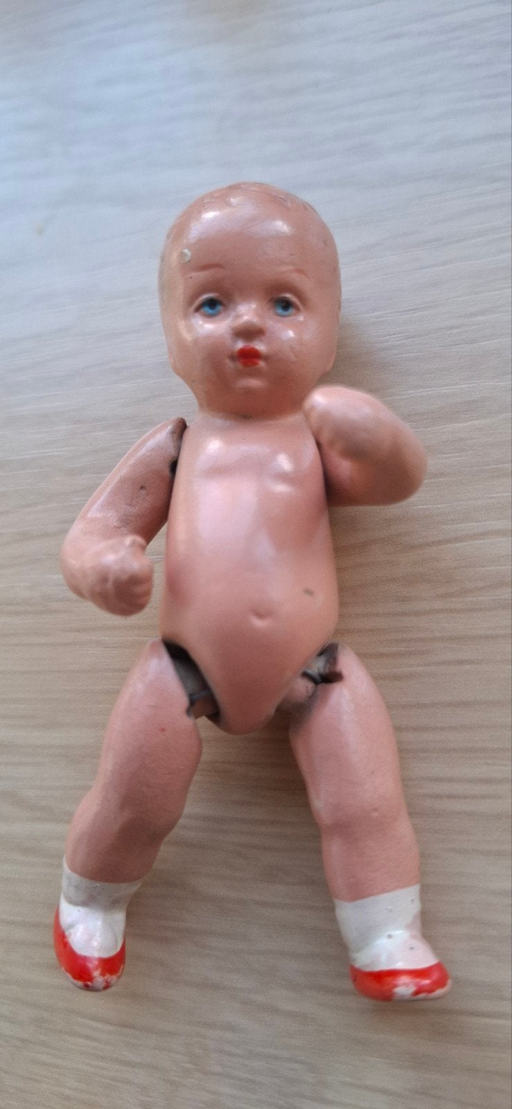 Brocante poppenhuis popje, Antiek en Kunst, Antiek | Speelgoed, Ophalen of Verzenden