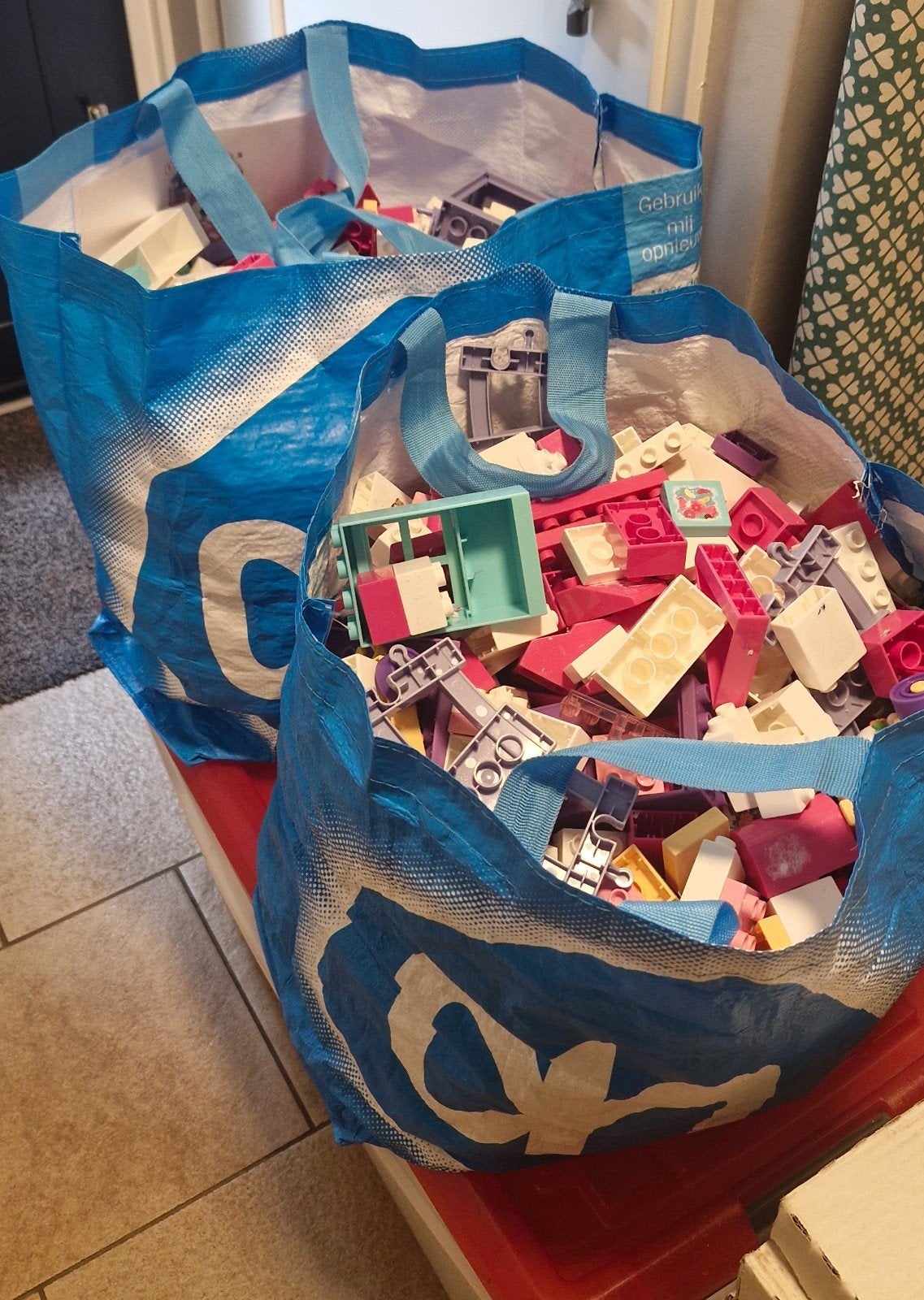 Unico Plus Hello Kitty bouwblokken - Grote partij, Ophalen, Gebruikt, Overige merken