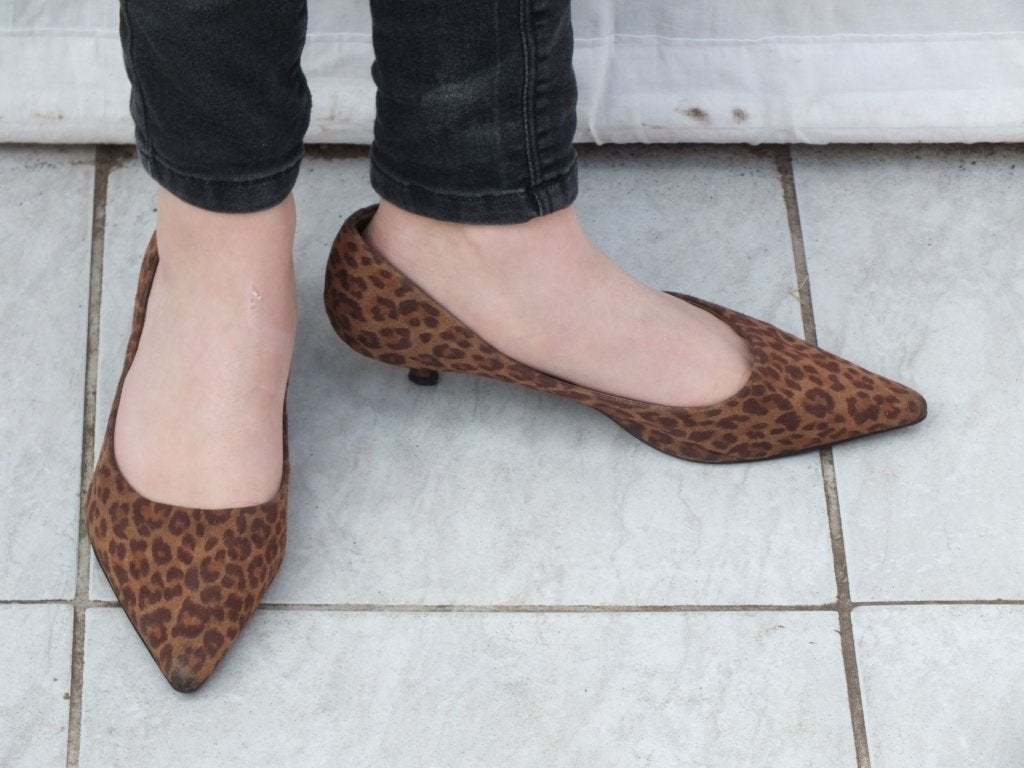 Grappige pumps, luipaard print Mt 39 Merk Graceland, Kleding | Dames, Schoenen, Pumps, Bruin, ., Ophalen of Verzenden