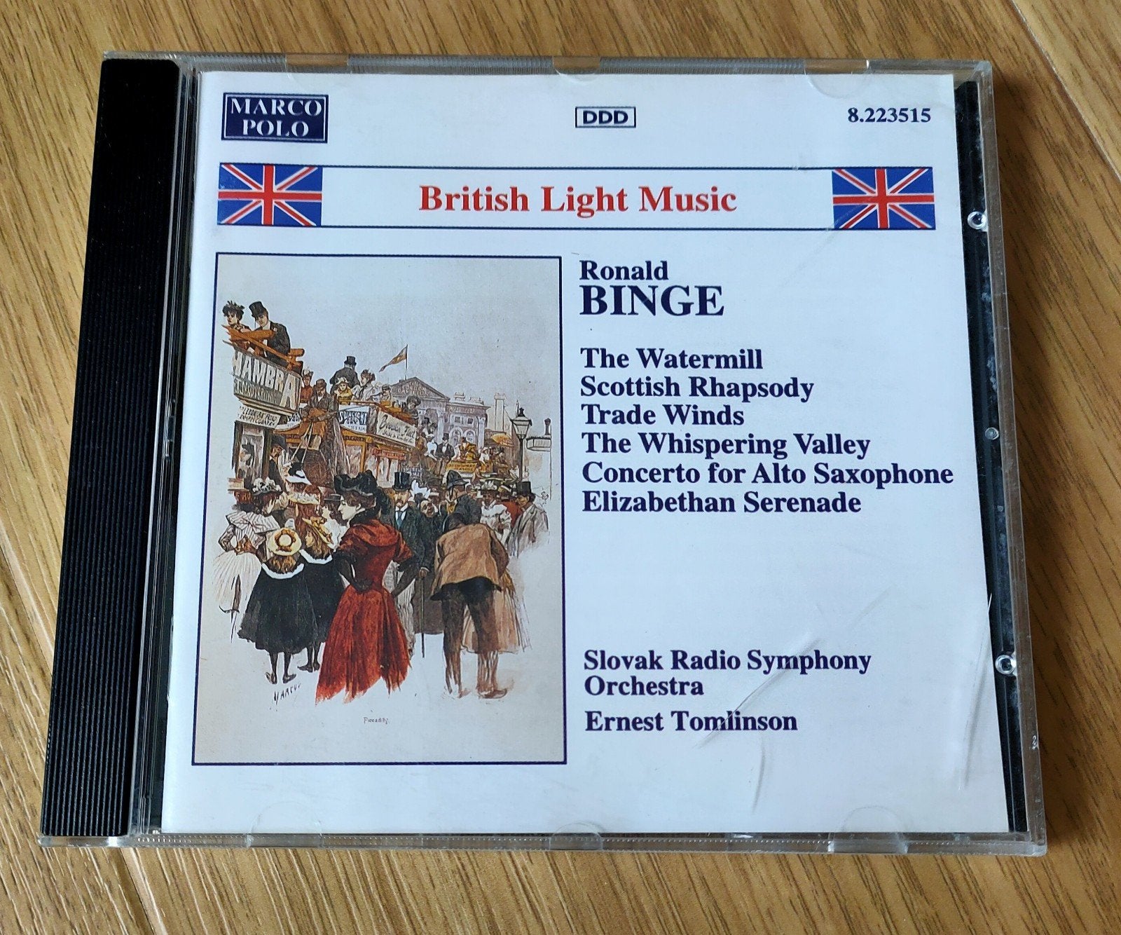 Ronald Binge - British Light Music CD (Marco Polo), Ophalen of Verzenden, Modernisme tot heden, Gebruikt, Orkest of Ballet