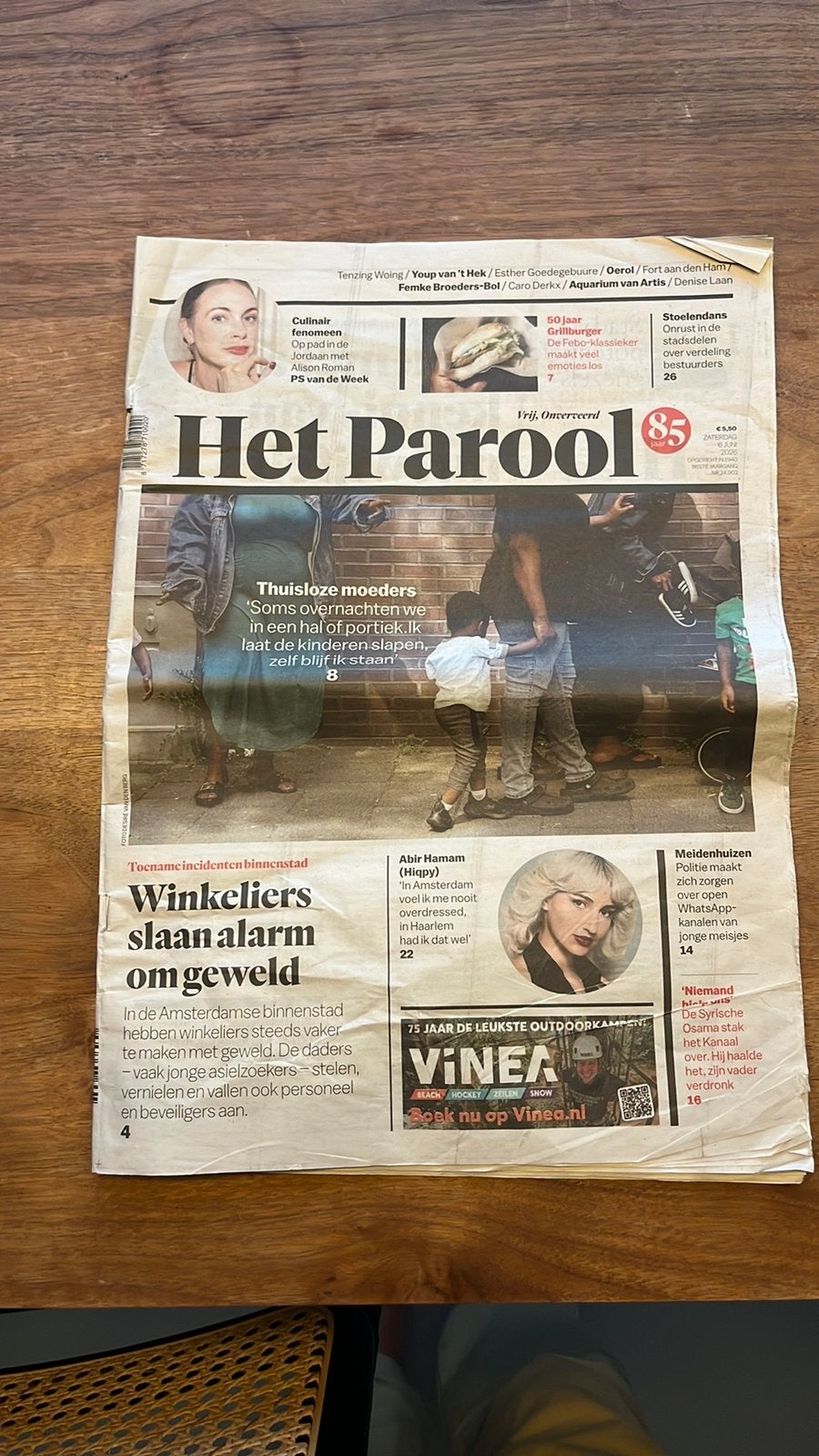 Het Parool met Harry Styles, Verzenden, Gelezen, Muziek, Film of Tv