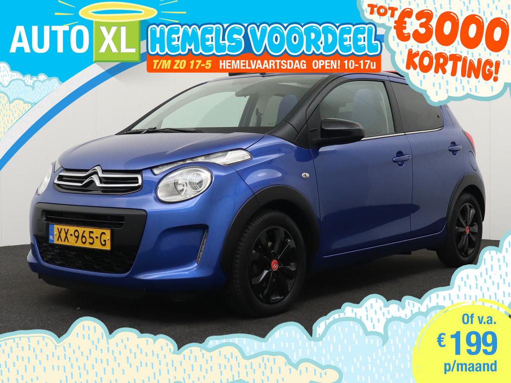 Citroën C1 1.0 VTi Cabrio Airscape Urban Ride Camera Carpla, Auto's, Gebruikt, Cabriolet, C1, Origineel Nederlands