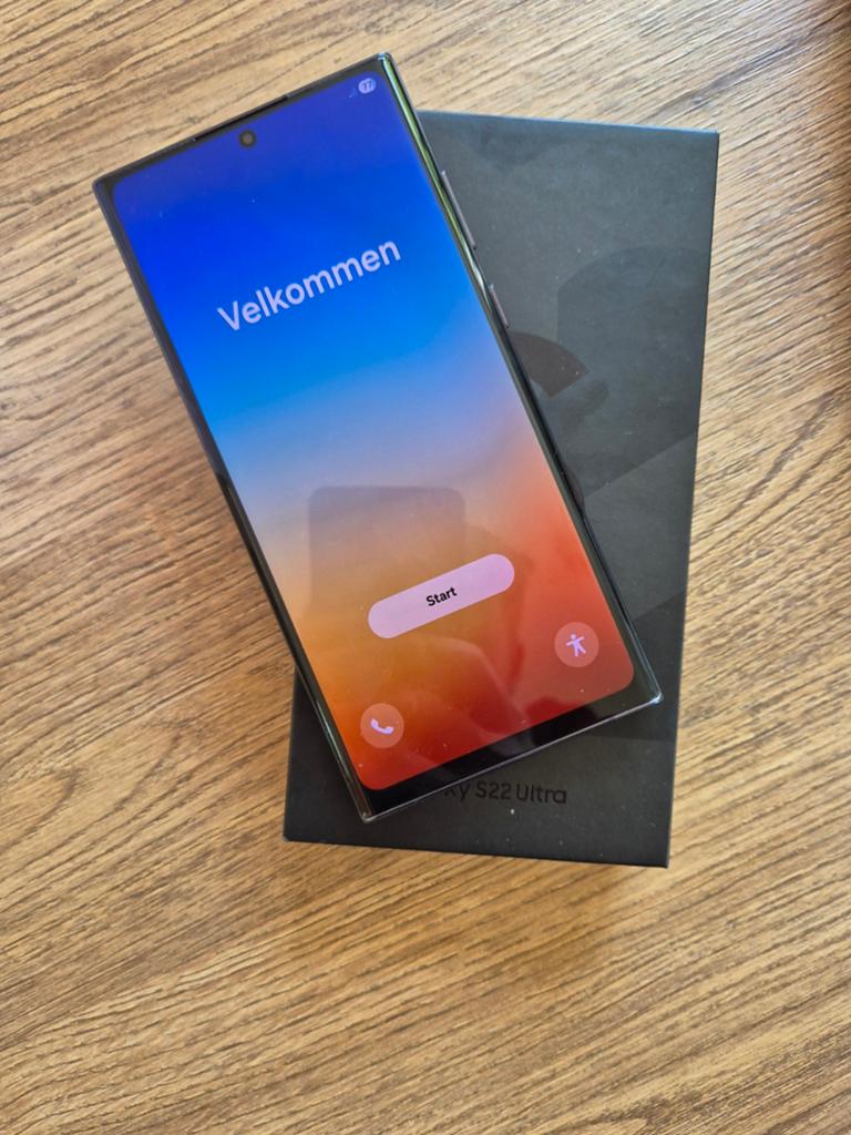 Samsung S22 Ultra 128GB ZGAN., Telecommunicatie, Mobiele telefoons | Samsung, Zwart, Touchscreen, Ophalen of Verzenden, Zo goed als nieuw