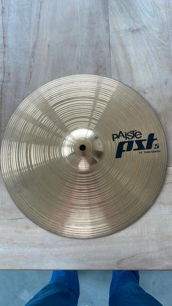 Paiste 5 14” thin crash, Ophalen, Zo goed als nieuw
