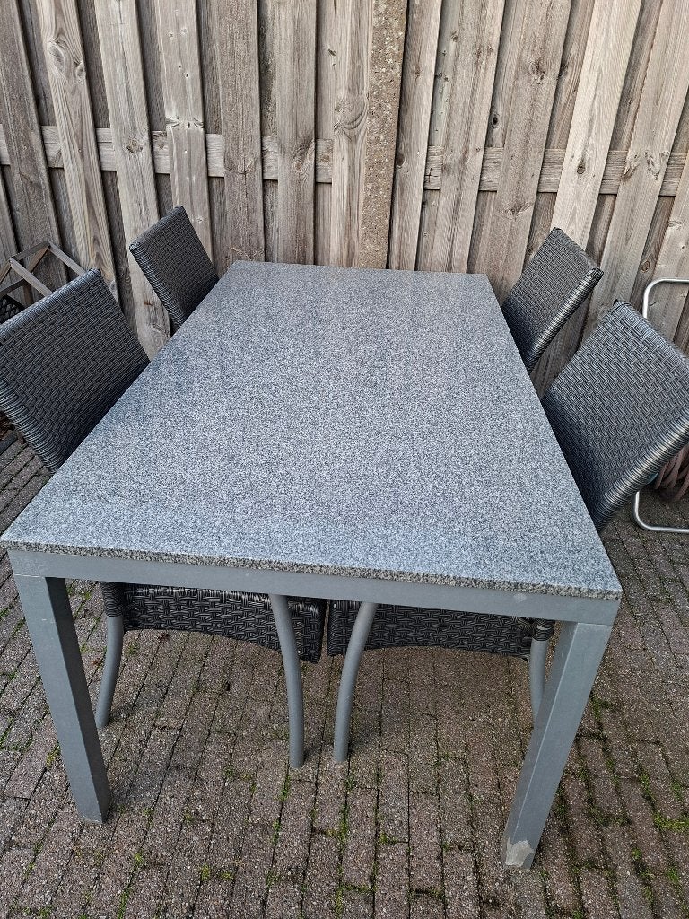 Tuinset, Ophalen, Gebruikt, Tuinset, Eettafel