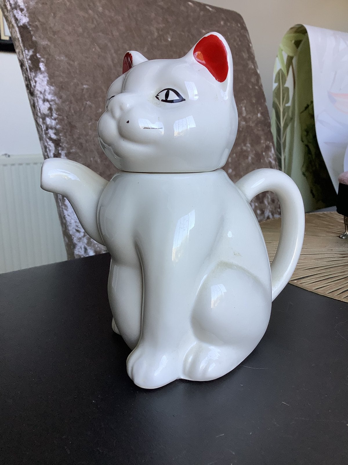 Katten Theepotje, Ophalen of Verzenden, Zo goed als nieuw, Dier