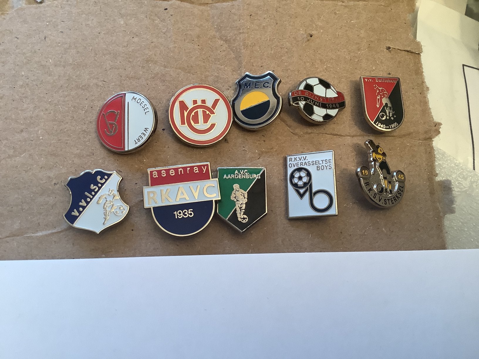 10 speldjes voetbal amateur, Ophalen of Verzenden, Zo goed als nieuw, Sport
