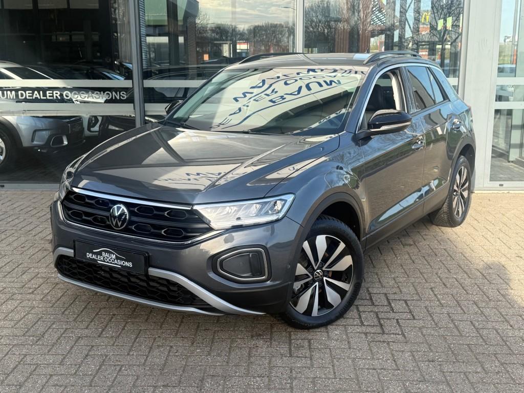 Volkswagen T-ROC 1.0 TSI GOAL EDITION AIRCO PDC NAVI STOELVW, Gebruikt, Huisgarantie, Met garantie (alle), 116 pk