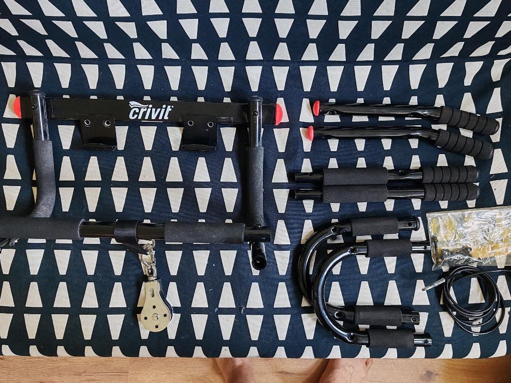 Crivit pullup bar, Ophalen, Gebruikt, Armen, Oprekstang