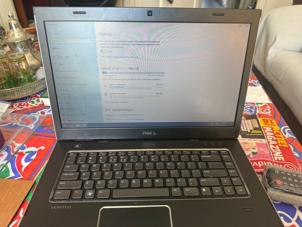 OUD LAPTOP  Dell vostro 3550, Ophalen, Gebruikt, 15 inch, 2 tot 3 Ghz