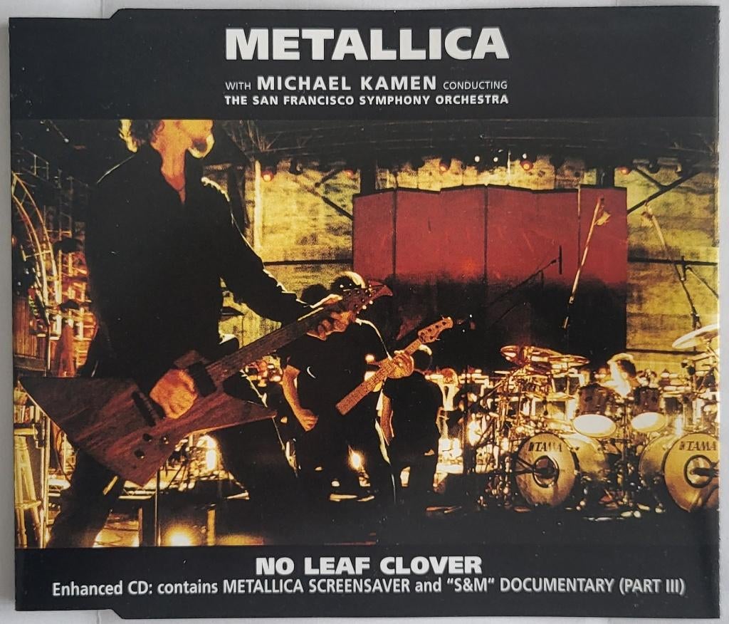 Metallica - No Leaf Clover (Part 3 van 3 CD set), Maxi-single, Ophalen of Verzenden, Zo goed als nieuw, 1 single