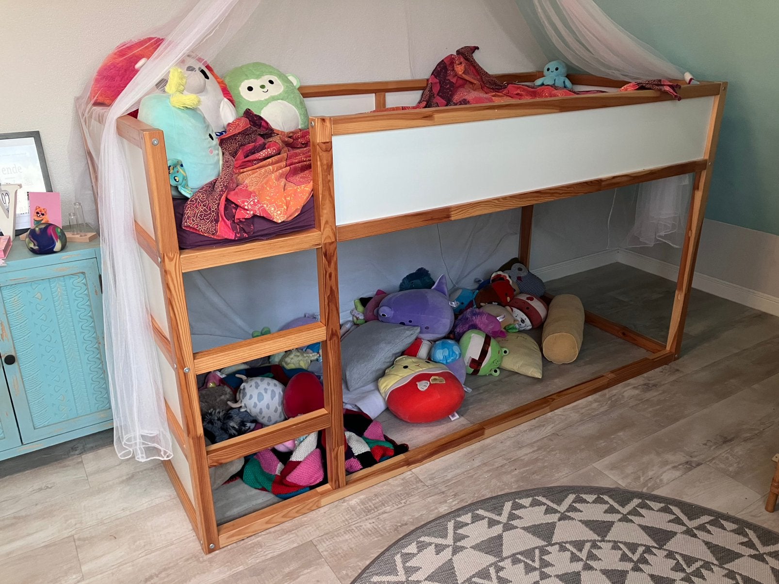 Ikea Kura hoogslaper, Ophalen, Zo goed als nieuw, Halfhoogslaper