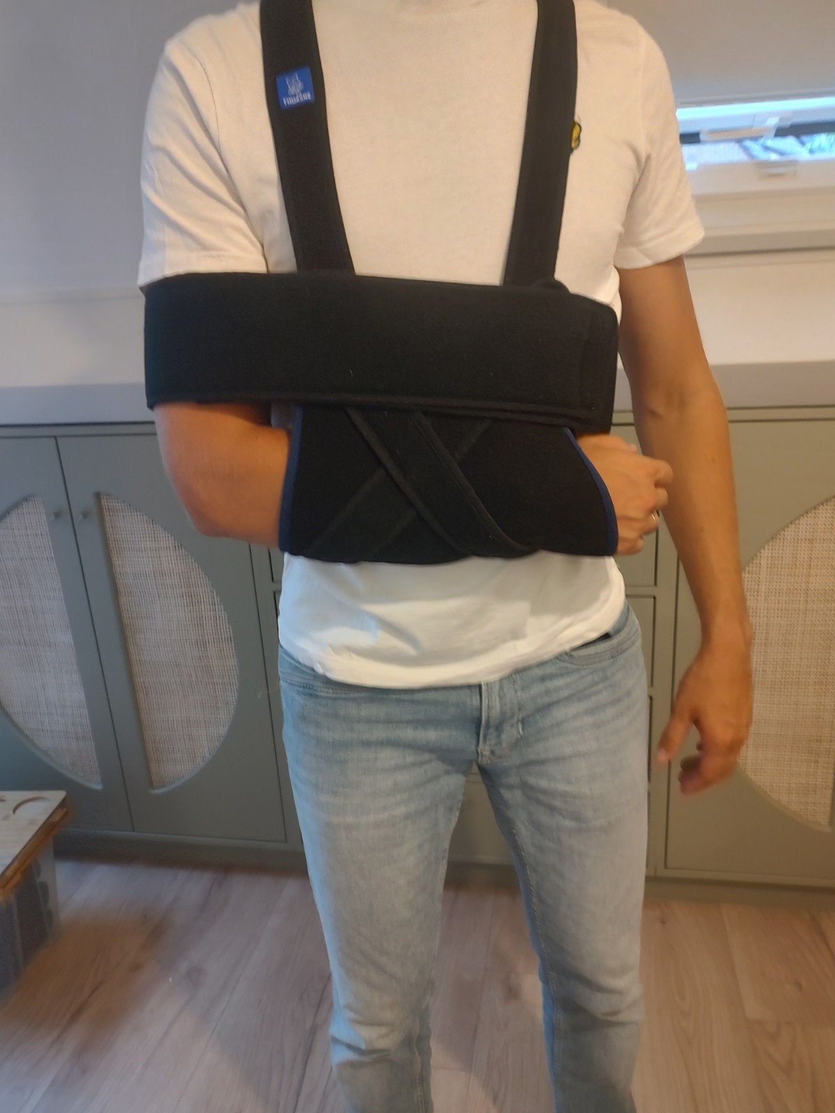 Luxe mitella arm sling, Ophalen of Verzenden, Zo goed als nieuw