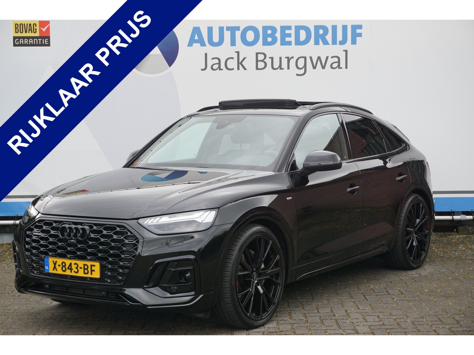 Audi Q5 Sportback 50 TFSI e S edition Competition Trekhaak |, Auto's, Automaat, 12 maanden, Gebruikt, Euro 6
