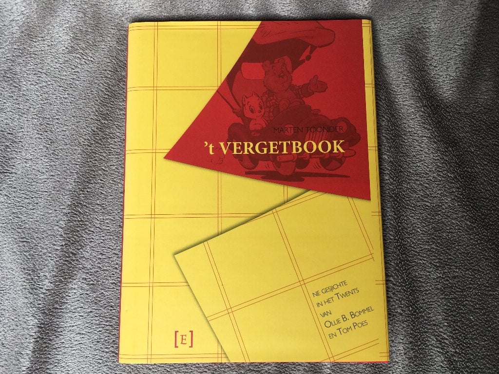‘t Vergetbook stripverhaal in het Twents, Marten Toonder, Eén stripboek, Ophalen of Verzenden, Zo goed als nieuw