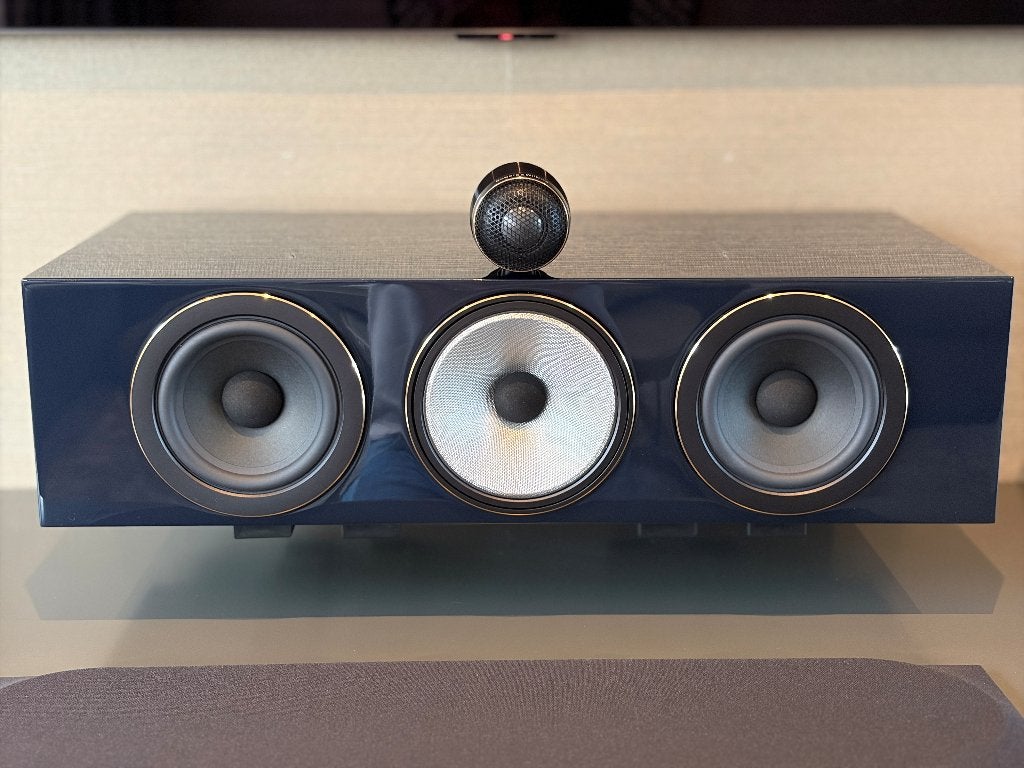Bowers & Wilkins HTM71 S3 Signature Center Speaker, Basreflex, Zo goed als nieuw, Bowers & Wilkins (B&W), Center speaker