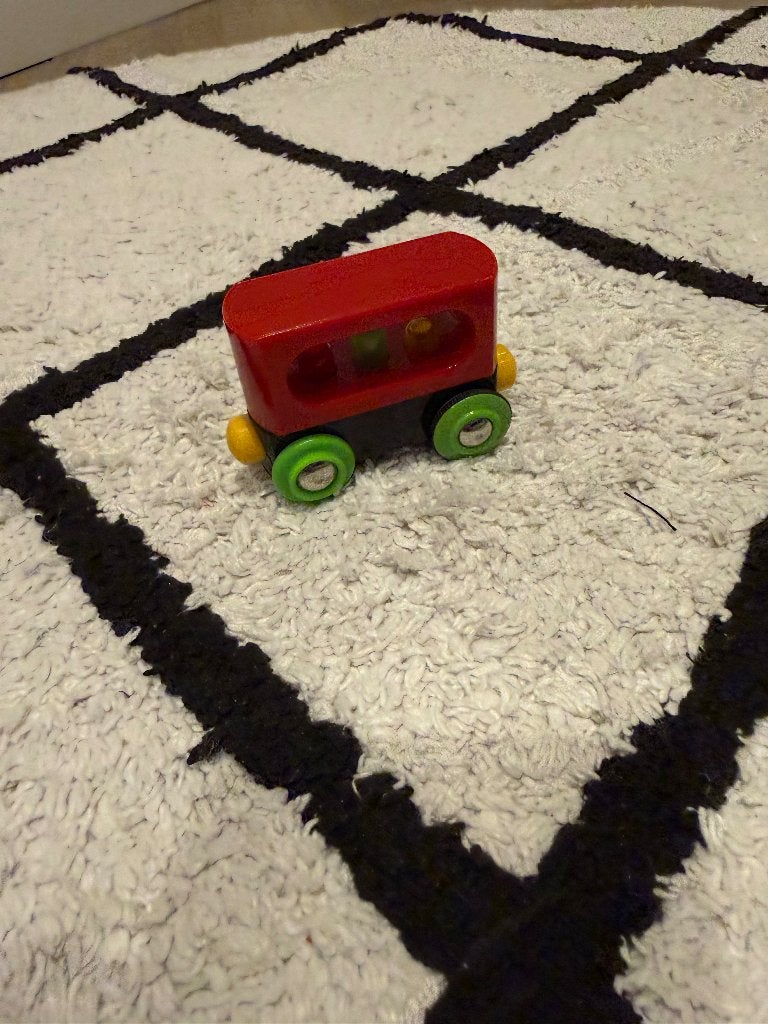 Heel goed Brio houten trein My First Railway wagon 33708, Kinderen en Baby's, Speelgoed | Houten speelgoed, Ophalen of Verzenden