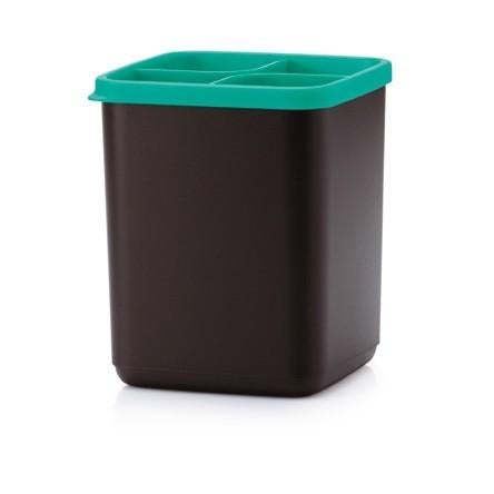 Tupperware Keukenorganiser Vierkant Donkergroen Nieuw, Ophalen of Verzenden, Nieuw, Overige typen