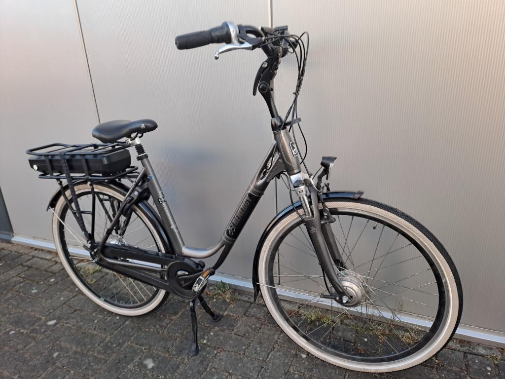 Trenergy elektrische dames fiets/Nieuwe accu 775wh, Ophalen, Zo goed als nieuw, Cortina, 50 km per accu of meer
