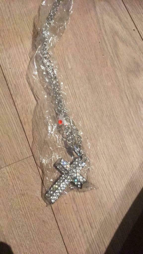 Ketting lang kruis evt 2 stuks prijs per stuk, Ophalen of Verzenden, Nieuw