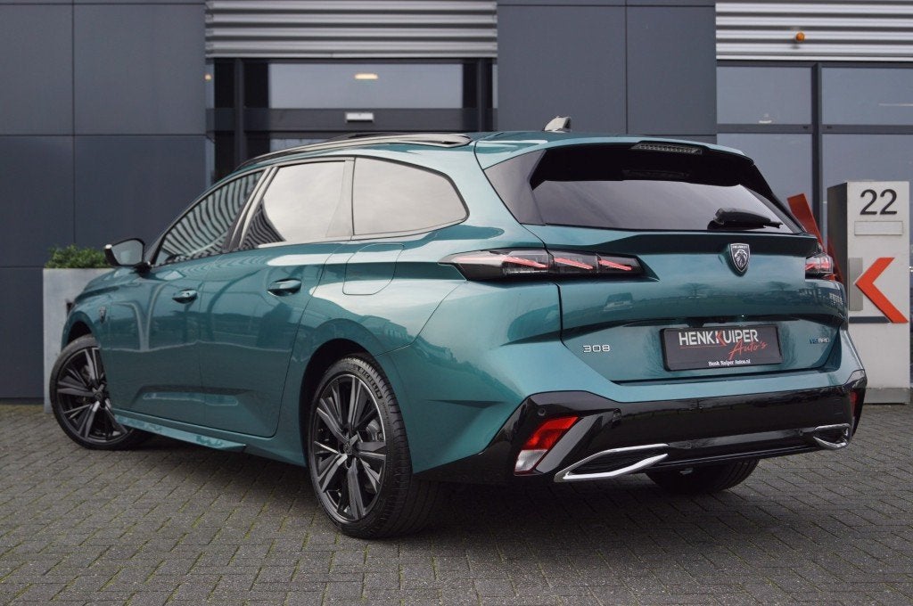 Peugeot 308 SW GT 1.6 Hybrid PHEV e-EAT8 /Panodak/ Elektr. A, Gebruikt, Huisgarantie, 4 cilinders, Plug-in hybride