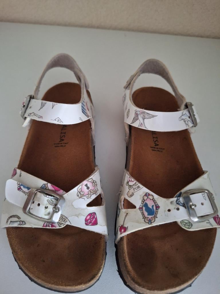 Monnalisa sandalen maat 34, Bruin, Gedragen, Monnalisa, Sandalen of Muiltjes
