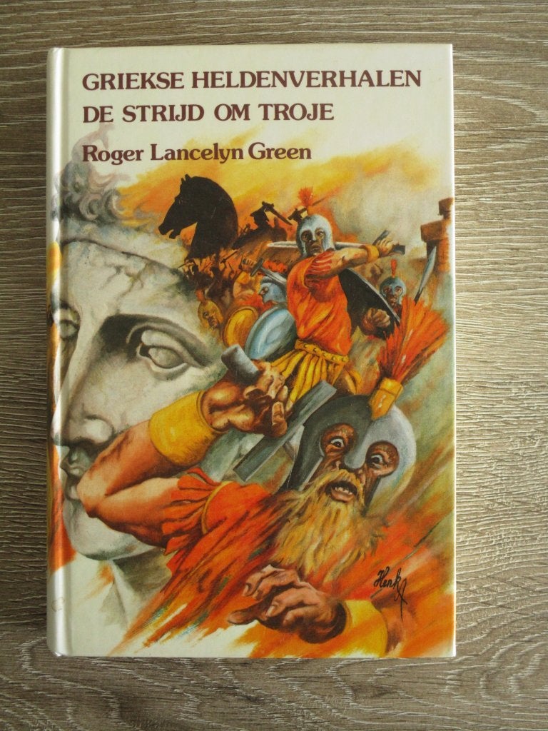 Griekse heldenverhalen De strijd om Troje - Roger Lancelyn, Ophalen of Verzenden, Gelezen, Fictie algemeen