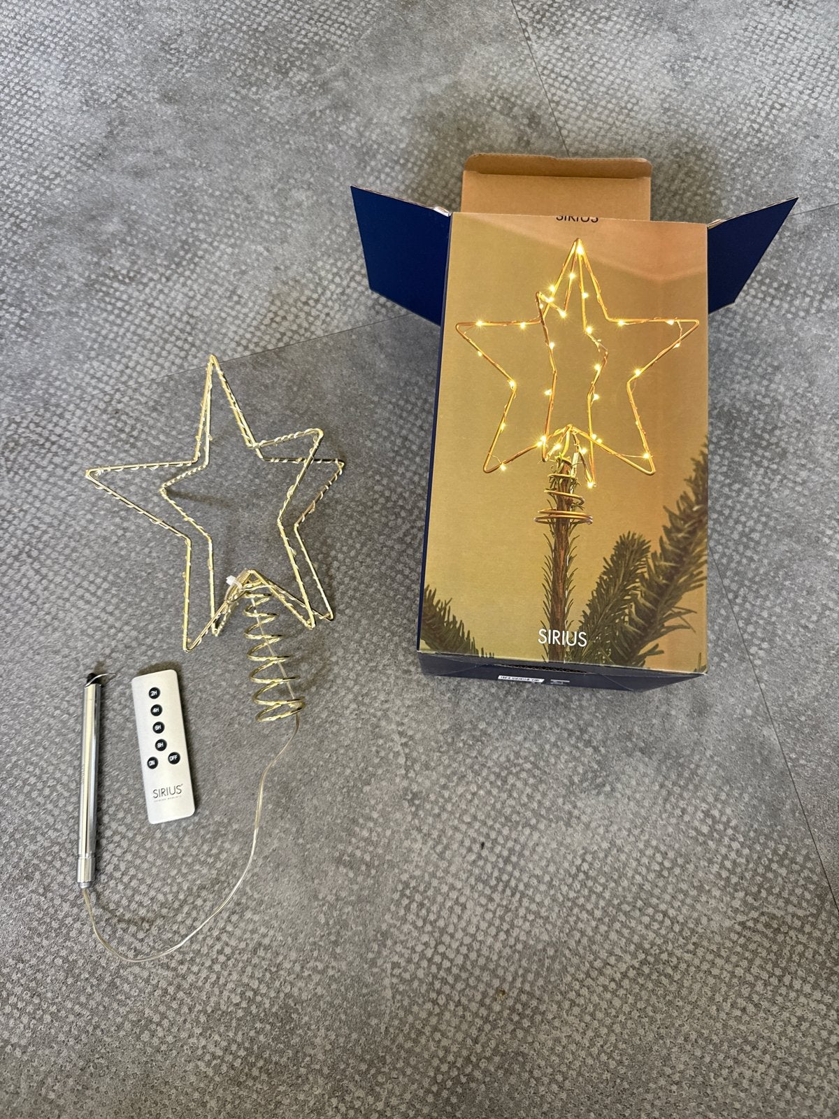 Sirius kerstster met afstandbediening, Ophalen of Verzenden, Nieuw