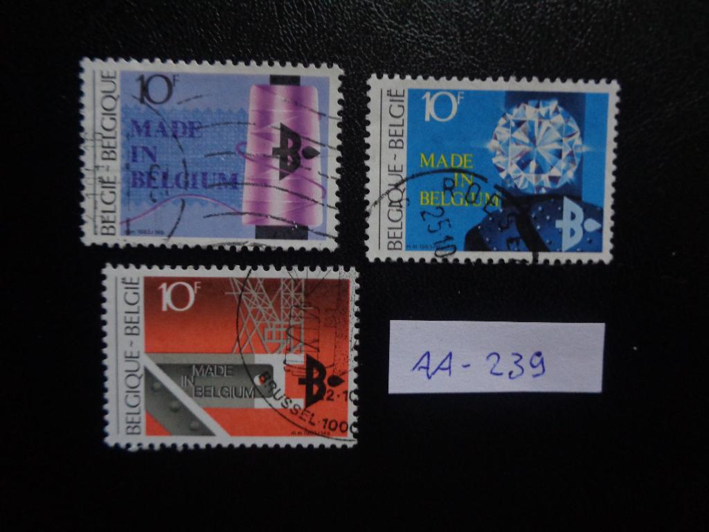 belgie - export goederen 1983 (aa-239), Ophalen of Verzenden, Gestempeld