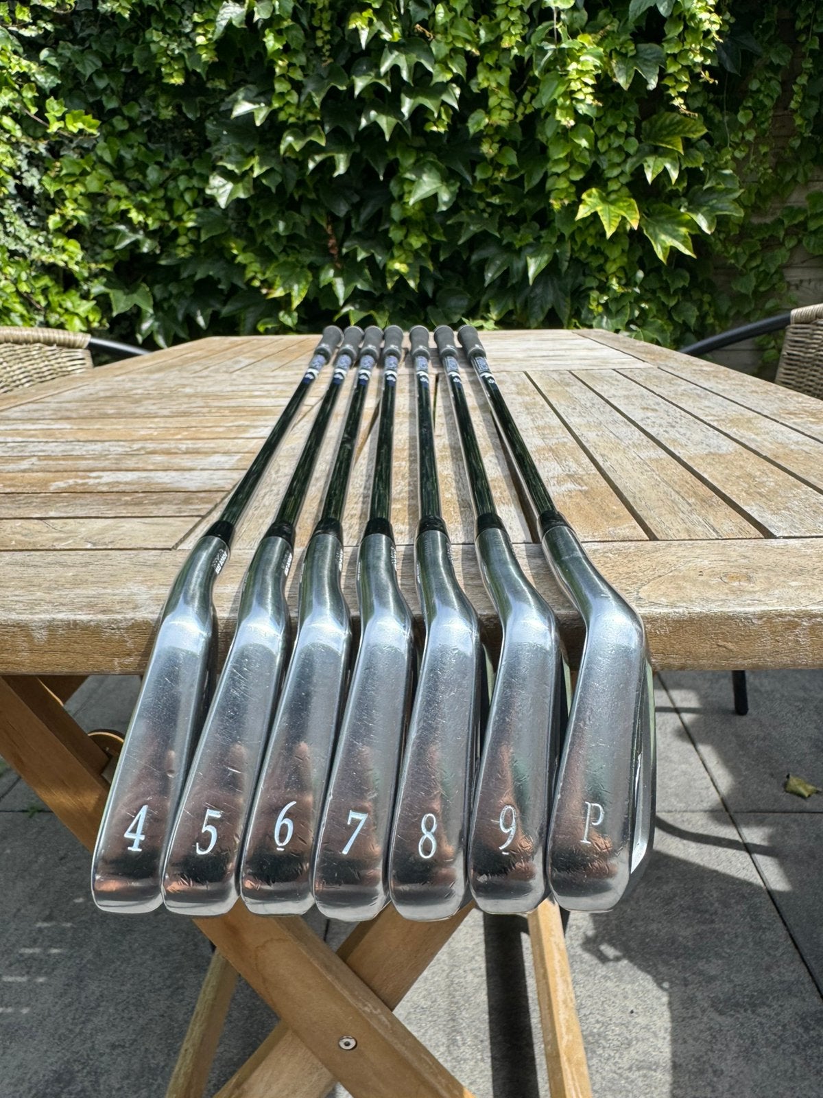 Mizuno MP25 Irons - 4-PW - Project X LZ 6.5, Sport en Fitness, Golf, Ophalen of Verzenden, Zo goed als nieuw, Set, Mizuno