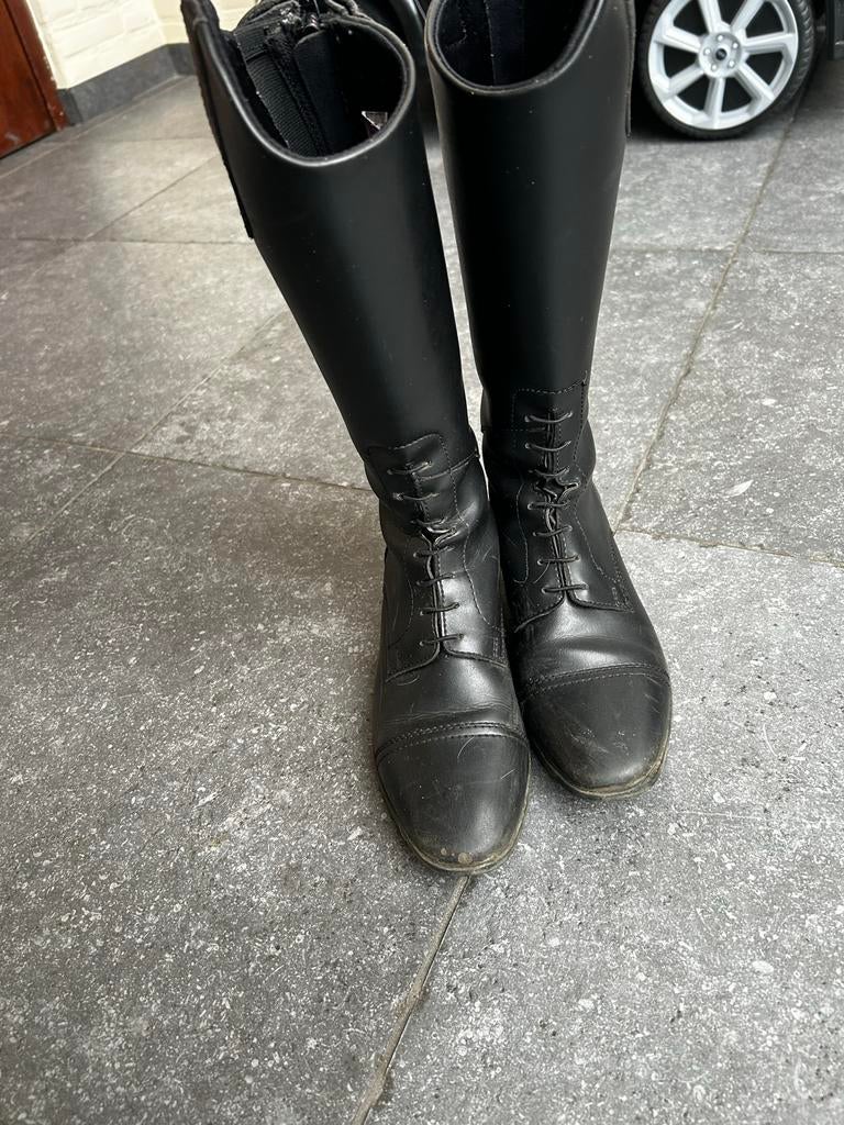 Paardrijlaarzen mt 34, Dieren en Toebehoren, Paardrijkleding, Ophalen of Verzenden, Zo goed als nieuw, Dressuur, Schoeisel