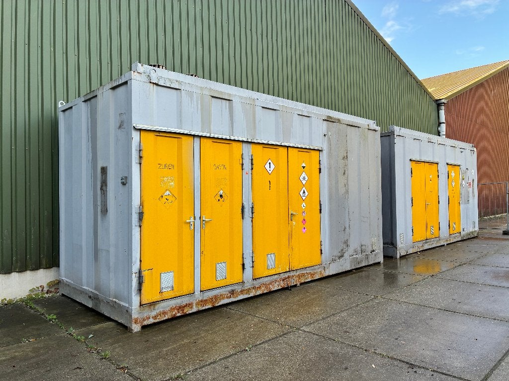 Milieu opslag container, Ophalen
