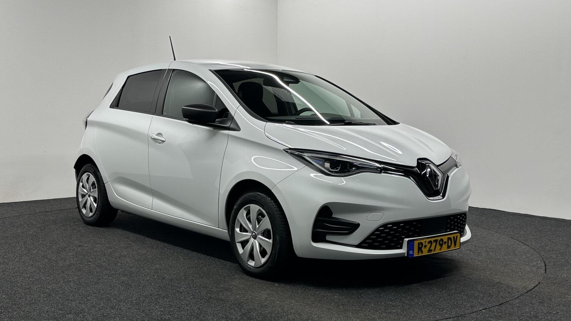 Renault Zoe R110 Life 52 kWh CARPLAY NAVI CRUISE KOOP ACCU., Auto's, Stof, Gebruikt, Zwart, Met garantie (alle)
