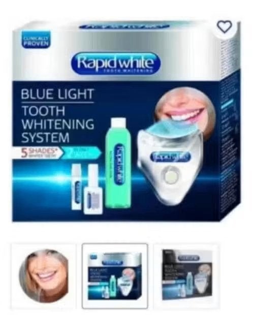 NIEUW! Rapid white blue light whitening system €9,99, Ophalen of Verzenden, Nieuw