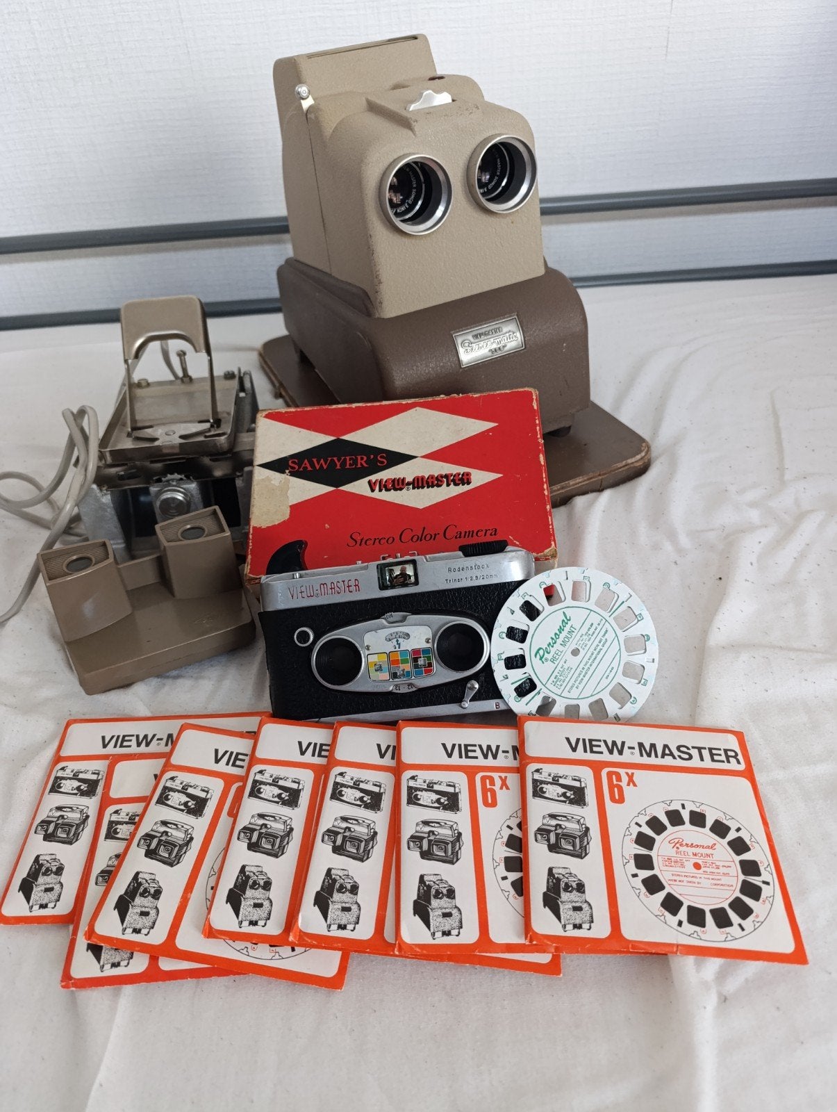 stereoset, Verzamelen, Ophalen, Projector
