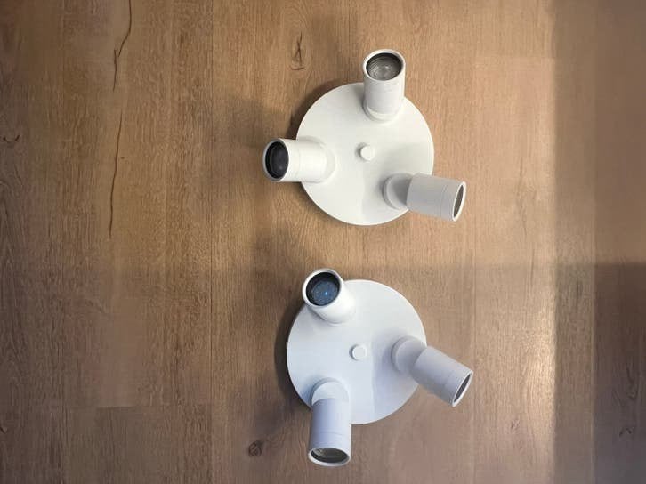 IKEA Nymåne Plafondspot/Wandspot met 3 spots, Ophalen, Gebruikt, Overige fittingen, LED