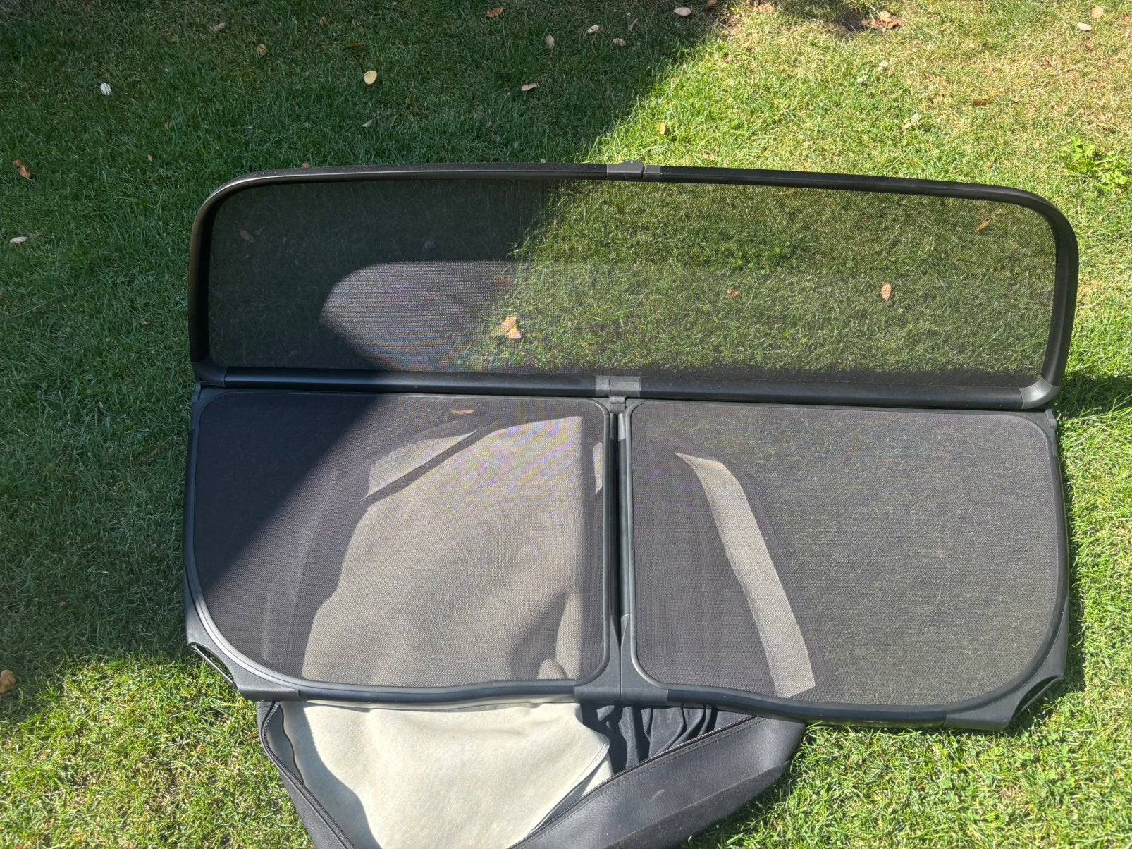 Windscherm audi a4 met hoes, Ophalen, Audi