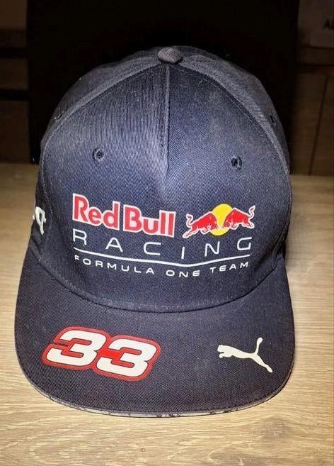 Red Bull Racing F1 Max Verstappen Pet #33 Puma Donkerblauw, Kleding | Heren, Hoeden en Petten, Ophalen of Verzenden, Zo goed als nieuw