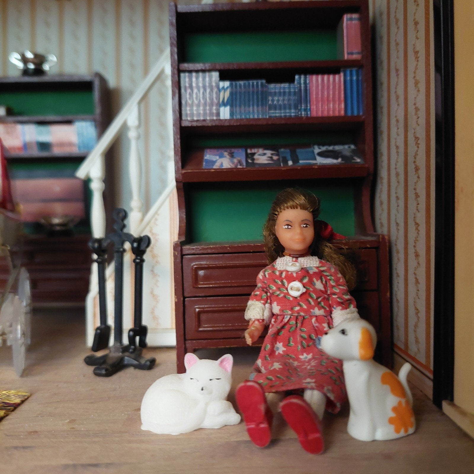 hondje voor poppenhuis, Ophalen of Verzenden, Zo goed als nieuw, Poppenhuis