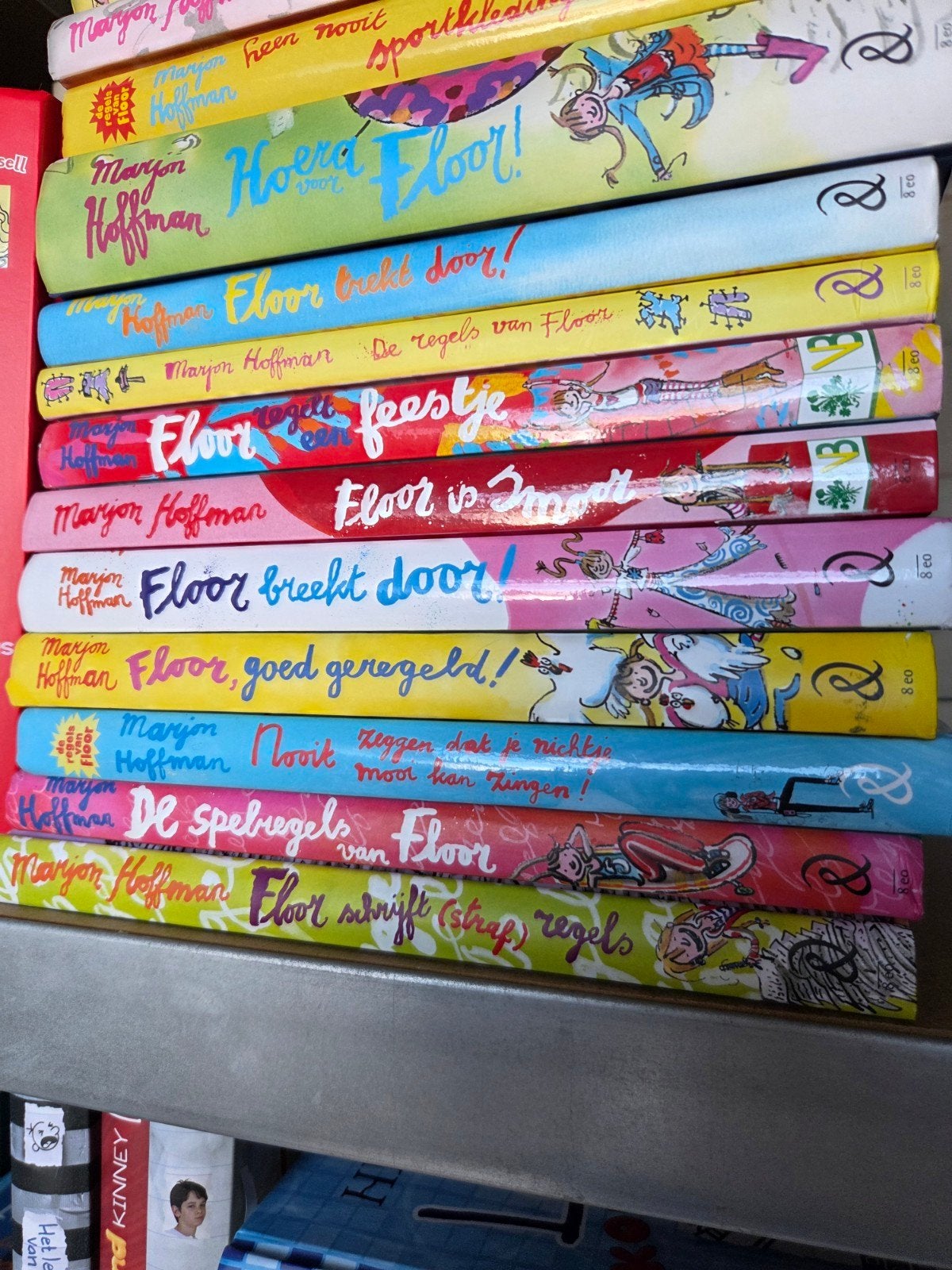 15x boeken - De regels van Floor / Marjon Hoffman, Ophalen of Verzenden, Zo goed als nieuw