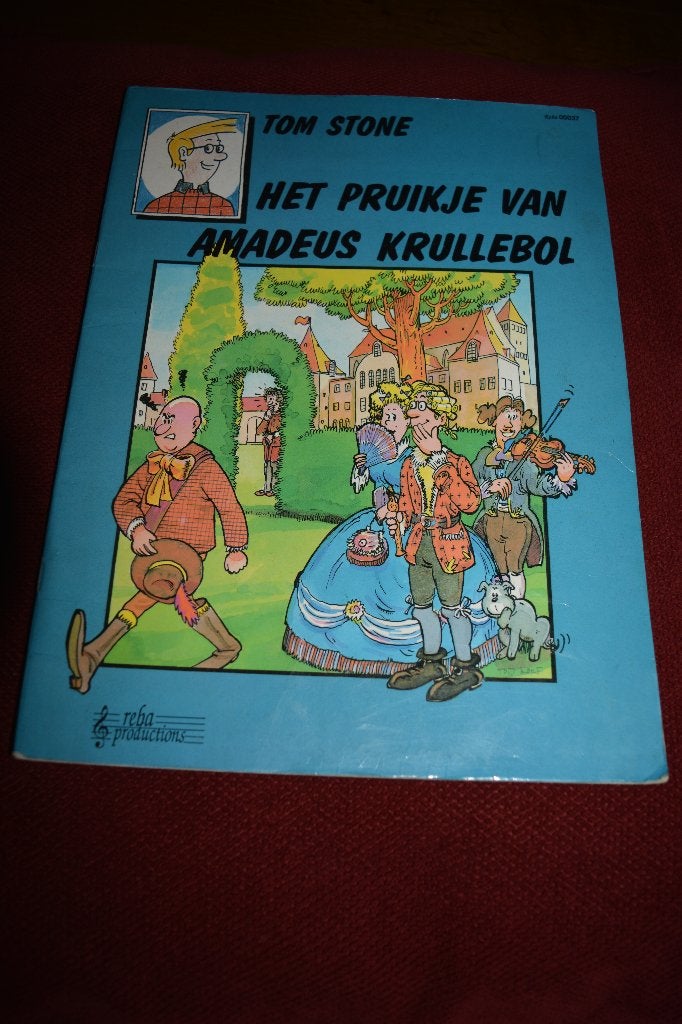 bladmuziek, blokfluit, het pruikje van Amadeus Krullebol, Boeken, Instrument, Tom Stone, Ophalen of Verzenden, Zo goed als nieuw