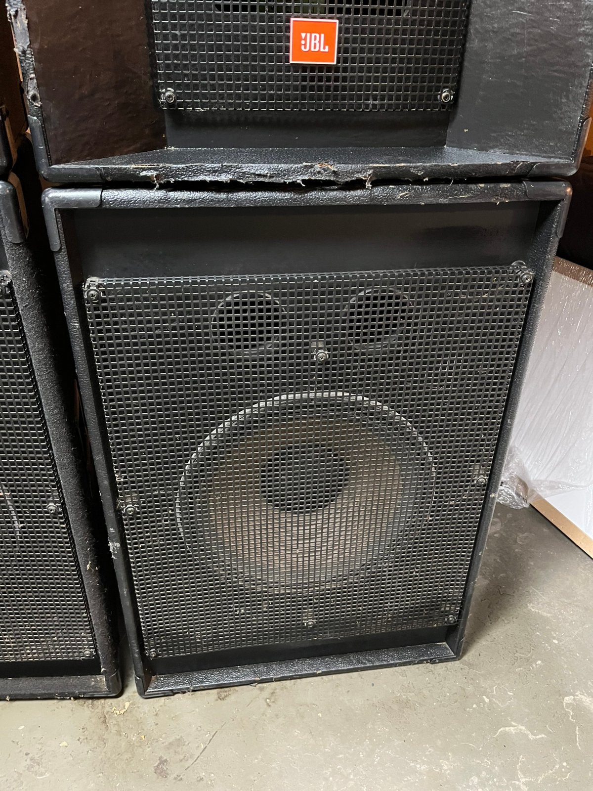 JBL MR 818. + JBL 826 Vintage speaker set!!, Ophalen, Gebruikt, Audio