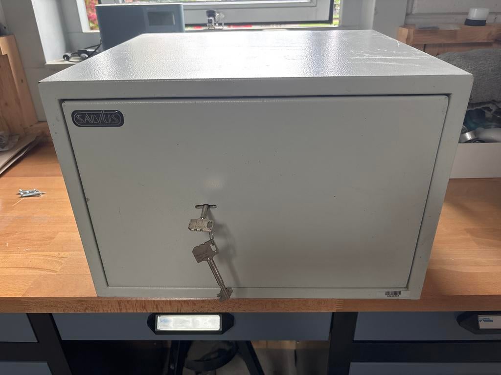 Salvus Monza 1 Brandkast - S2 gecertificeerd, 28kg, Huis en Inrichting, Brandblussers en Brandkasten, Zo goed als nieuw, Brandkast