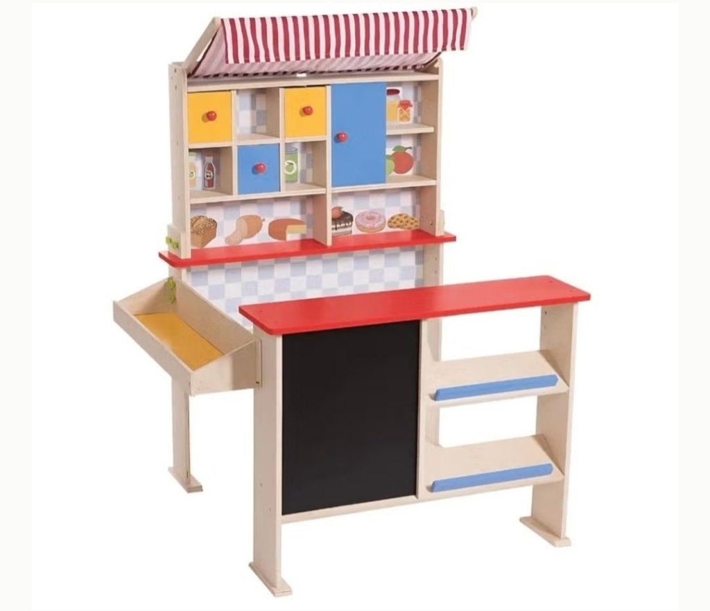 Houten speelwinkeltje, Ophalen, Gebruikt, Hout, Speelkeuken
