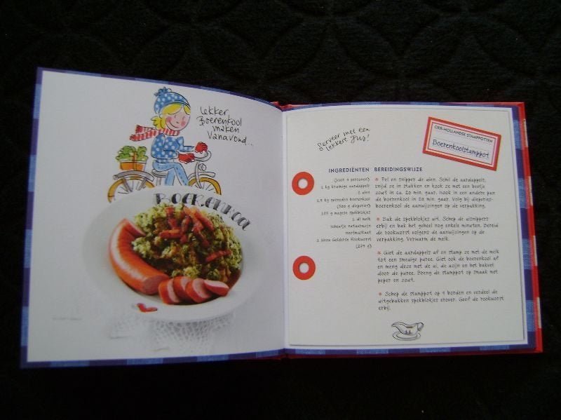 Unox en Blond Amsterdam Stamppotboekje stamppot kookboek, Hoofdgerechten, Zo goed als nieuw, Nederland en België, Unox