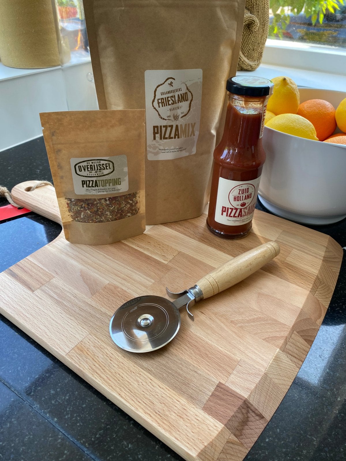 Nieuw pizza pakket leuk als cadeau, Ophalen of Verzenden, Zo goed als nieuw
